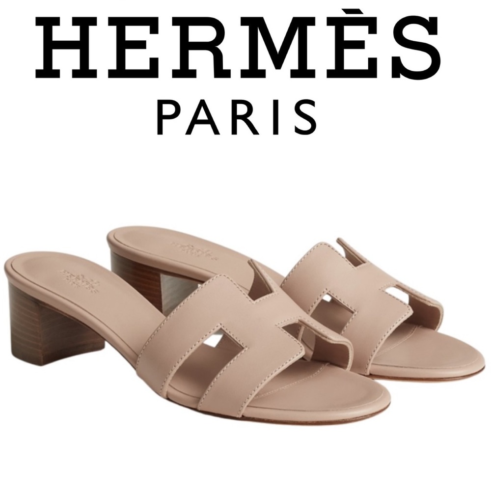 Hermes Oasis Sandals 37 - Picture 1 of 8